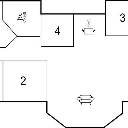 別荘 4 Bedroom Stunning In Glesborg *